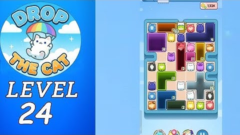 Drop The Cat Level 24 Walkthrough