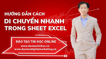 Cách Di Chuyển Nhanh Trong Sheet Tăng Hiệu Quả Công Việc Trong Excel - Daotaotinhoc.vn
