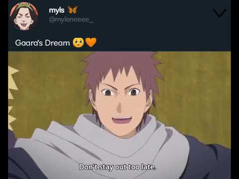 Gaara’s dream