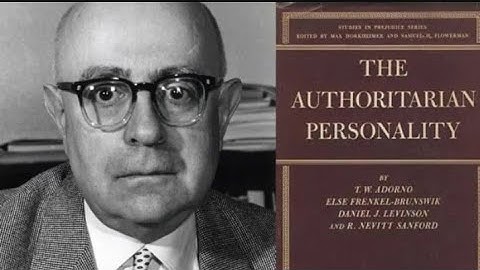 Between Realism and Utopia. Reflections on Adorno and “The Authoritarian Personality”