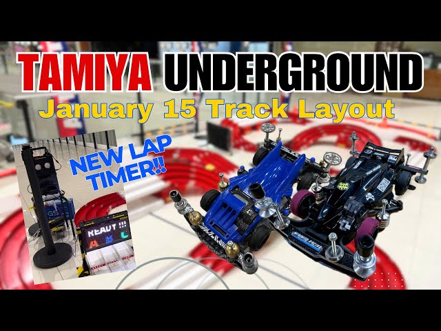 Tamiya Mini 4WD - New Lap Timer @ Tamiya Underground QC - YouTube