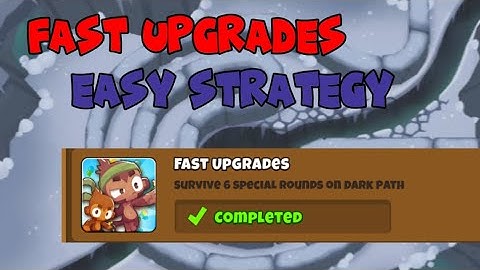 Fast Upgrades Tutorial ||No Monkey knowledge|| ||Btd6 Quest||