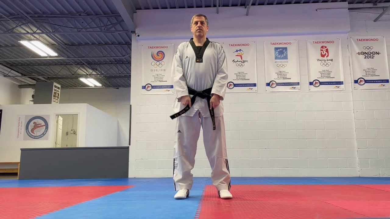 How To Tie Taekwondo Karate Martial Arts Belt YouTube