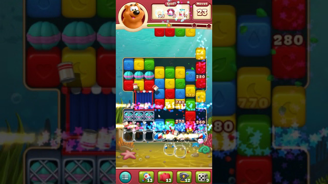 Toon Blast level 199 no boosters 😈