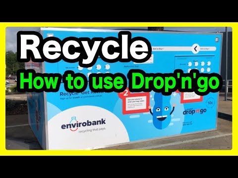 Recycle - How to use Envirobank Crunch Drop'n'go