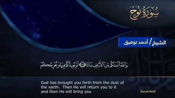 " سورة نوح "من صلاة التراويح #مسجد_صلاح_الدين_بالمنيا  #شهر_رمضان 1444 / 2023 م