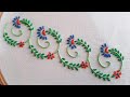 Easy Hack To Draw & Embroider Beautiful Border for Dress (Hand Embroidery Work)
