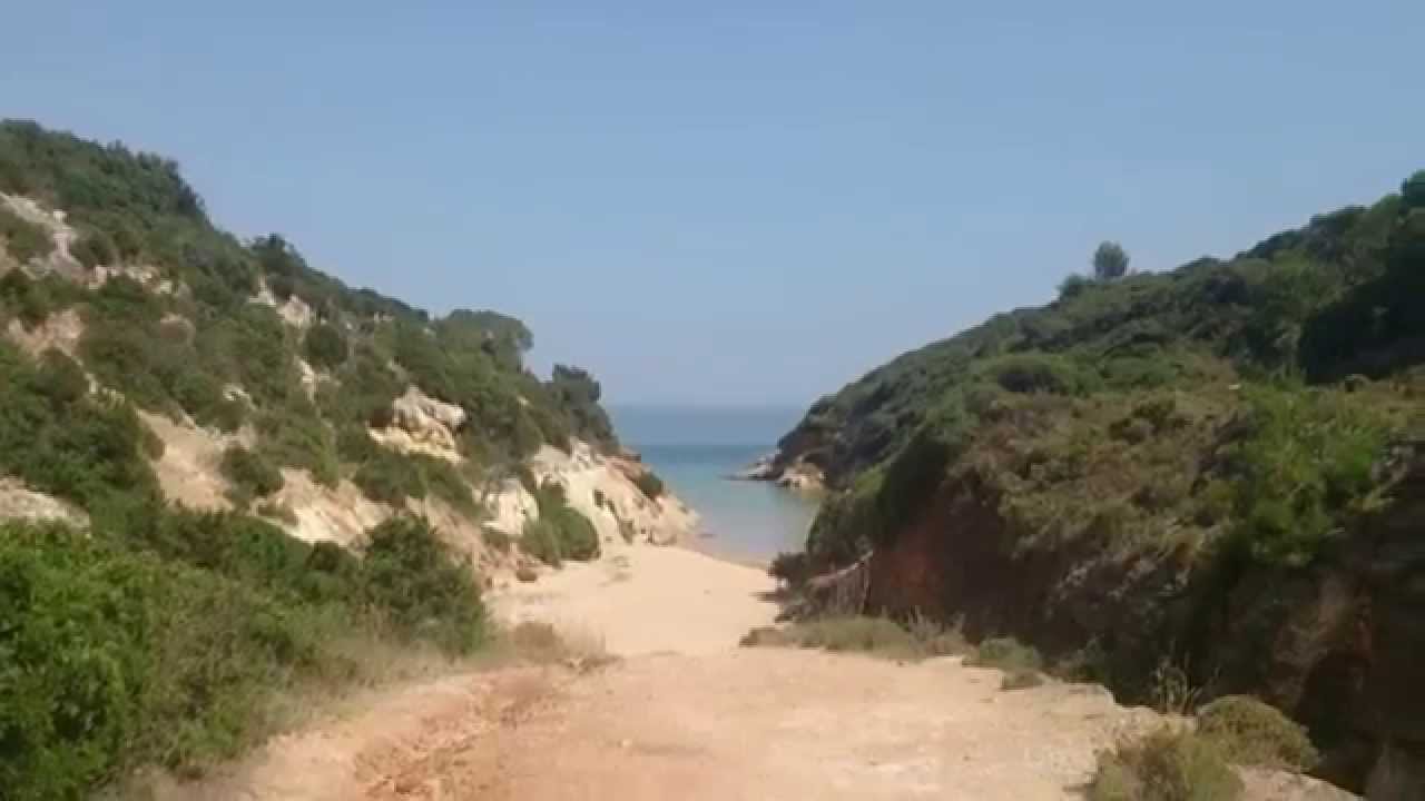 Praia Barranco Beach Porches Lagoa Algarve Youtube