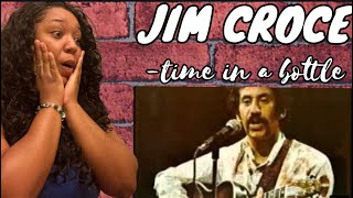 Video thumbnail of "FIRST TIME HEARING - JIM CROCE  TIME IN A BOTTLE REACTION"