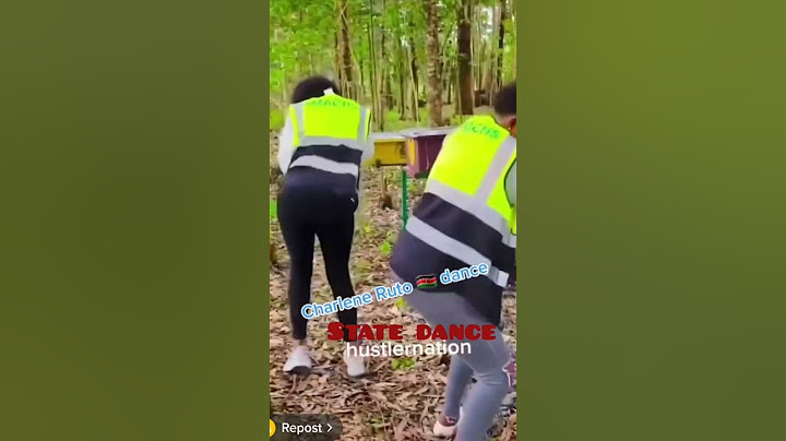 Charlene Ruto funny dance