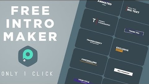 Create Professional Intro, Title Animation And Lower Third For Video With Mobile _ #belal_elahy