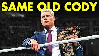 Download Lagu The Real Problem with Cody Rhodes as WWE Champion again MP3 Download Lagu The Real Problem with Cody Rhodes as WWE Champion again MP3