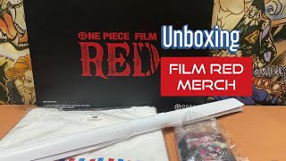 One Piece Film: Red Fan Screening Merchandise Unboxing (Odex Philippines)