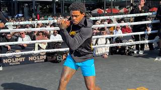 Errol Spence Jr RAZOR SHARP in workout vs Tsyzu! LIKE HE NEVER LEFT!