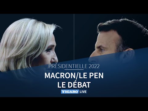 🔴#Présidentielle 2022: Macron/Le Pen, Le Débat en direct