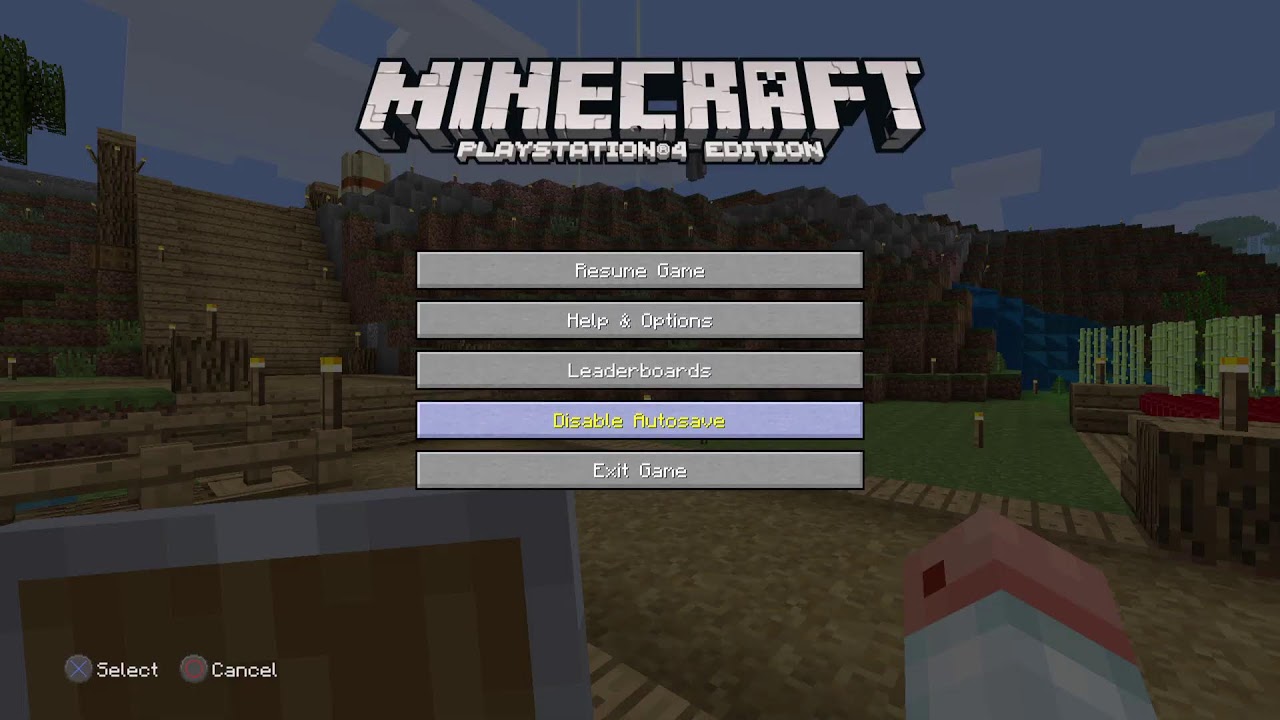 Minecraft legacy edition PS4