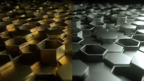 Metallic Hexagon Boxes Loopable Pack Stock Motion Graphics