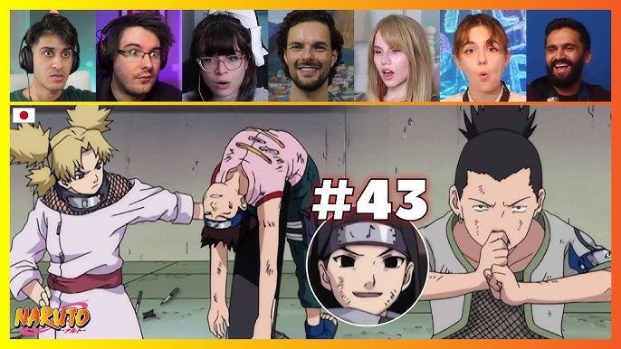 Naruto - Episódio 43: Uma Kunoichi Assassina e um Temeroso