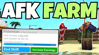 How To Make Millions While AFK Fishing In Bloxburg