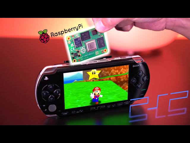 Why You Need To Put A Raspberry Pi CM4 Inside Your PSP Right Now! class=