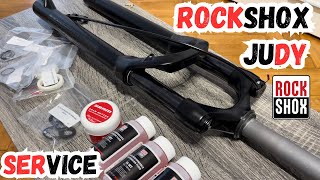 SERVICE - Rockshox Judy Silver TK Remote Solo Air⏰ | in limba romana