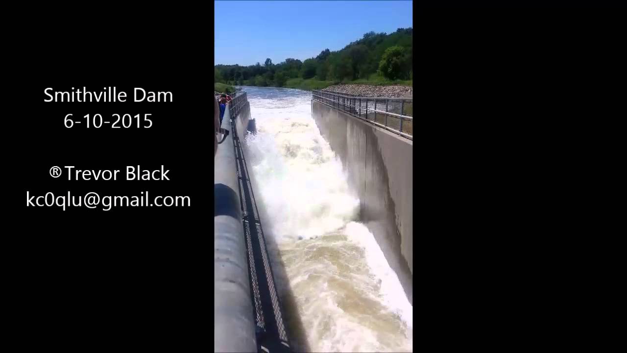 Smithville DAM 2015 outflow YouTube