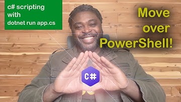 Episode 83 - Move over powershell!  Run c# programs like scripts using dotnet run app.cs and netx