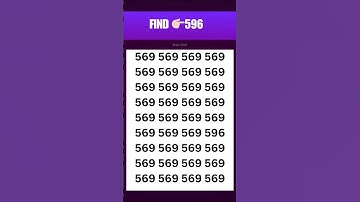 Can You Find the Number 596? | Hidden Number Puzzle 🔢🧠 #quiz #wordpuzzlegame #emojigames #emoji