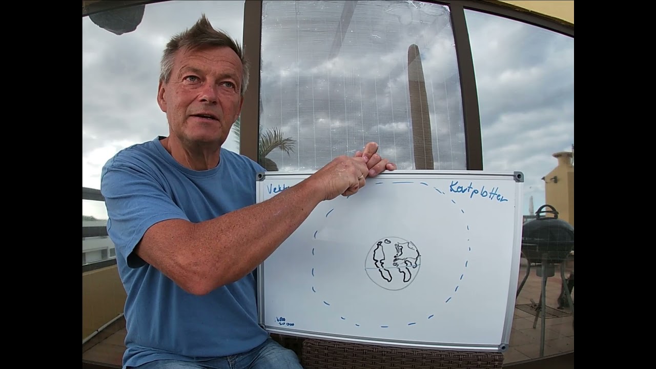 ⁣Sailstars kurser. Film 74, Navigering Kartplotter