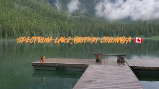 Hiking to Spectrum Lake, British Columbia