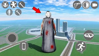 NEW GRANNY MODE IN INDIAN BIKE DRIVING 3D 😱 FRANKLIN ENTERED GRANNY HORROR HOUSE  screenshot 2