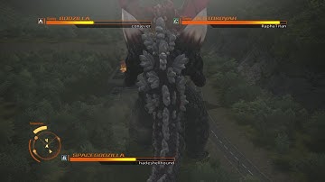 GODZILLA vs space godzilla vs destroyah
