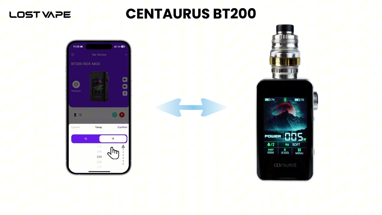 Kit Centaurus BT200- Lost Vape