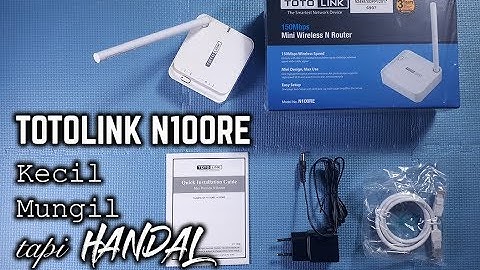 Unboxing | Totolink N100RE Router Wireless