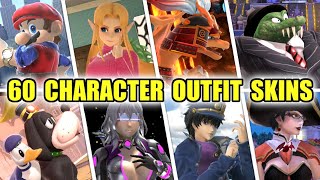 60 Character Costumes 1 Minute Mods Shorts Compilation Super Smash Bros Ultimate
