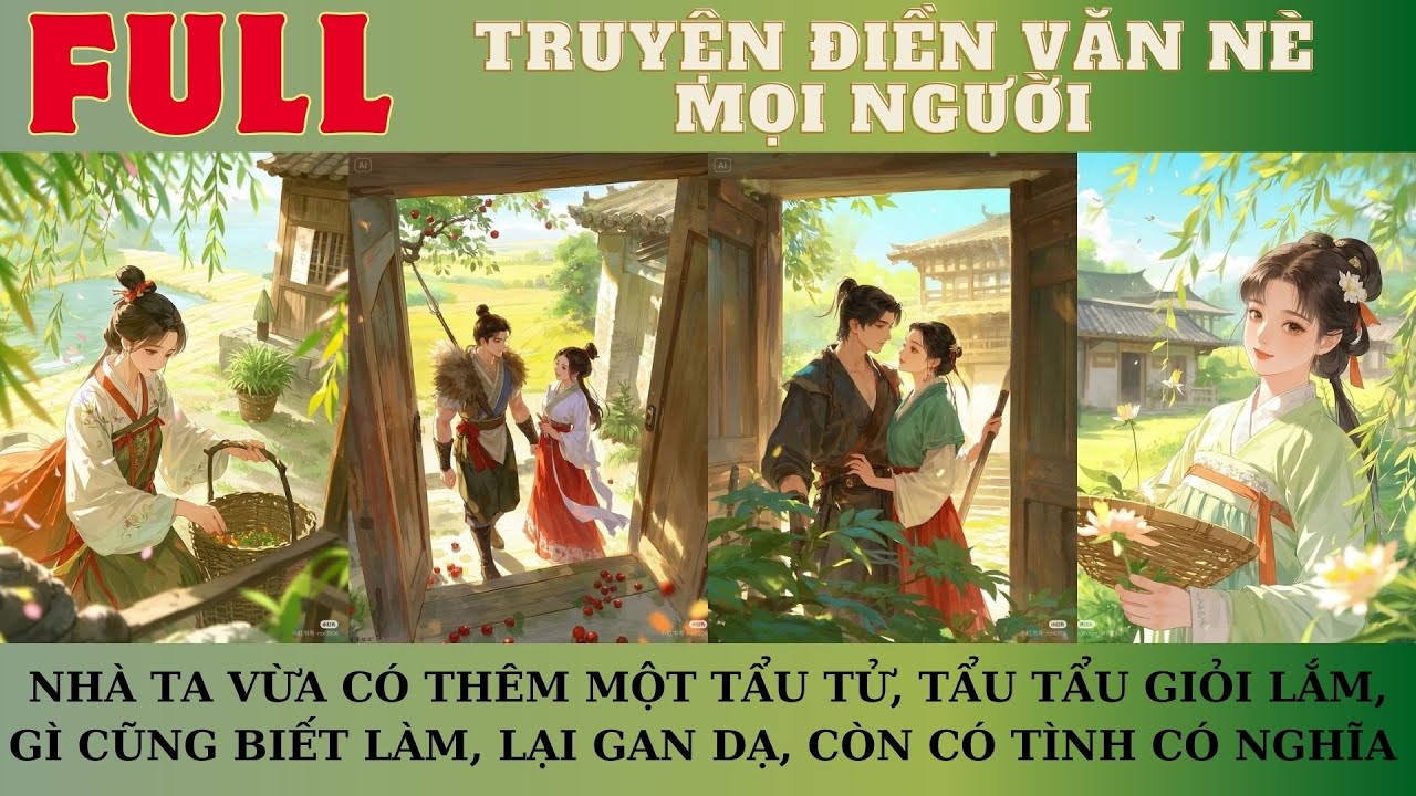 NHÀ TA VỪA CÓ THÊM MỘT TẨU TỬ, TẨU TẨU GIỎI LẮM, GÌ CŨNG BIẾT LÀM, LẠI GAN DẠ, CÒN CÓ TÌNH CÓ NGHĨA