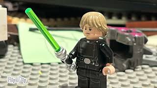 Lightsaber deflect test