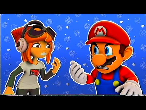 SMG4 COMIC: Mario vs Meggy in Tower Control