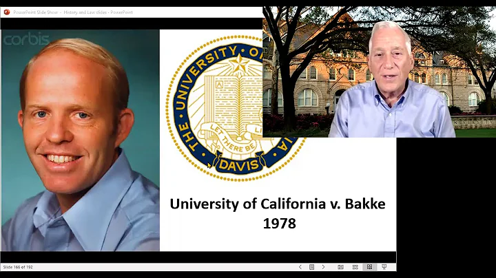 Lecture Affirmative Action 1  Bakke