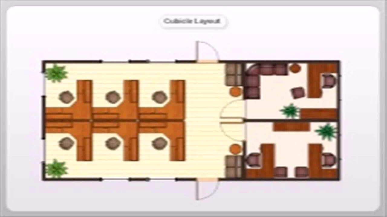 Floor Plan Template Office (see description) - YouTube