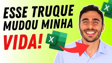 A melhor dica de Produtividade do Excel da história