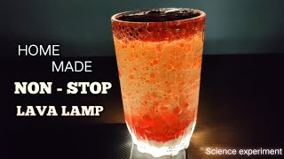 How to make LAVA LAMP at home || A Fantastic DIY experiment for exploring density || 💯 working.!!