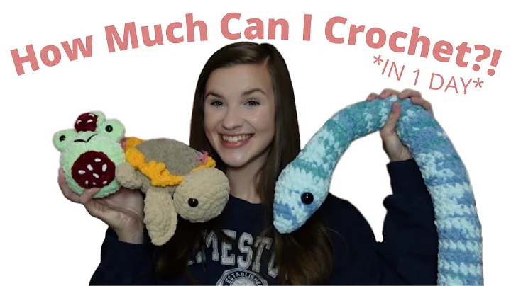 Unleashing My Crochet Skills: How Much Can I Make in Just One Day?