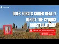 Does zorats karer really depict the cygnus constellation