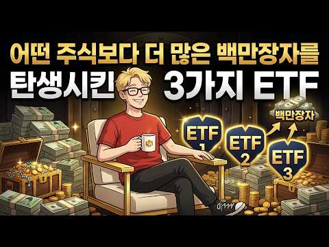 삼성전자, 애플보다 더 많은 백만장자를 만든 '마법의 ETF' 3가지