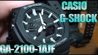 カシオ CASIO G-SHOCK GA-2100-1AJF レビュー