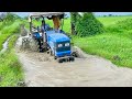 Part-2 | Sonalika Di 60 Rx Stuck 2 Times in Mud Eicher 485 Tractor 🚜