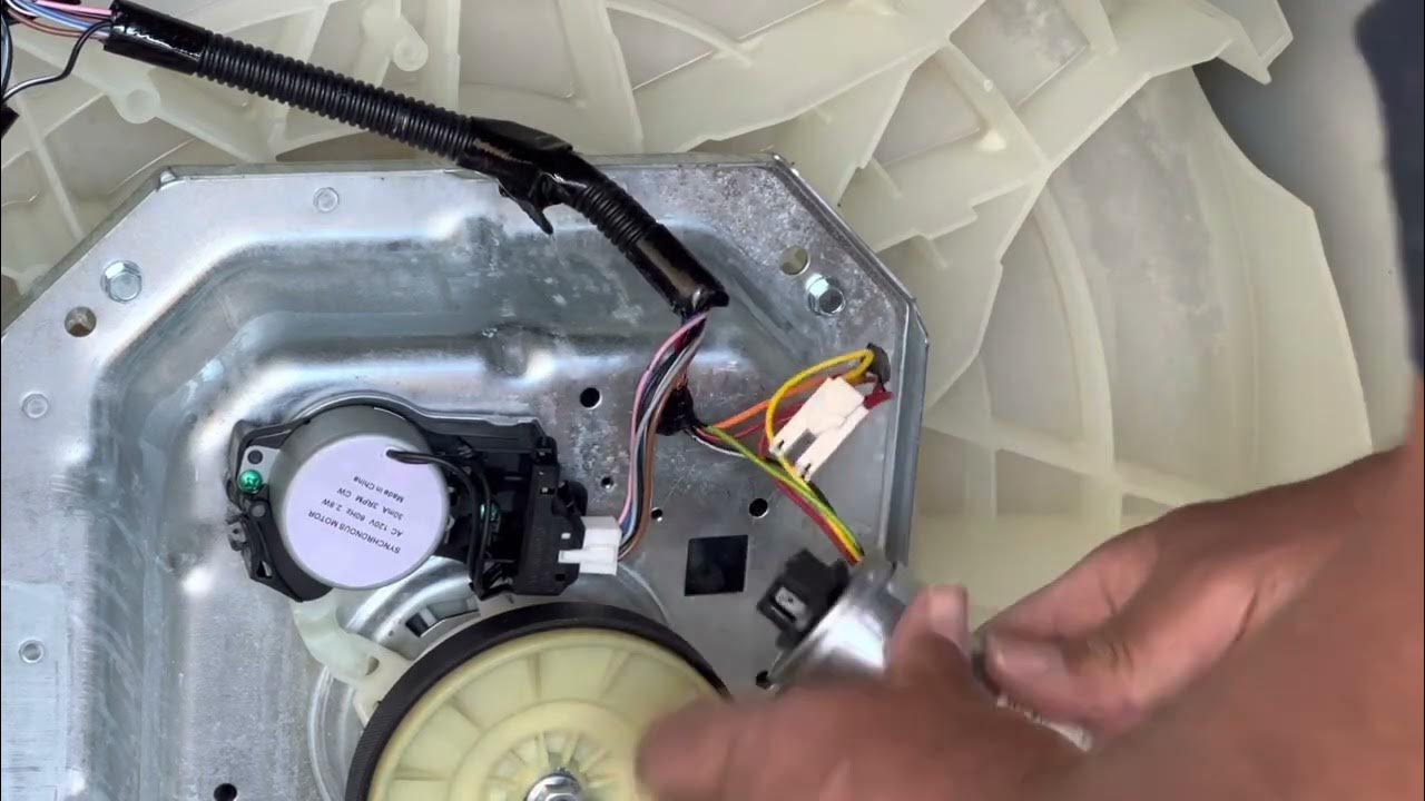 HOW TO REPLACE A CAPACITOR ON A WHIRLPOOL WASHER YouTube
