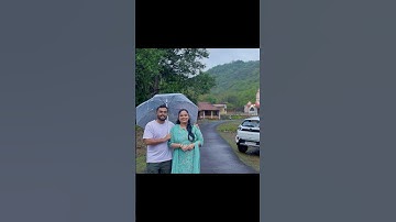 Finding solace in the rhythm of the rain❤️👫🏻☔️🌧️…#mansoon #barish #mausam #rainyday #shorts