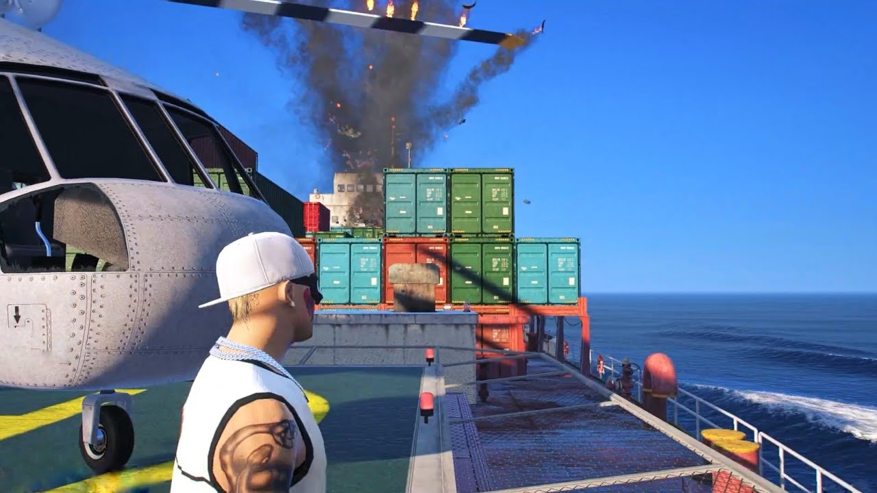 Cargo Ship Fight Highlights | NoPixel 4.0 | GTA